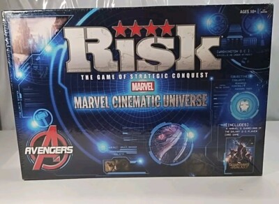 **NEW** Risk: Marvel Cinematic Universe Board Game New Sealed NIB by Hasbro