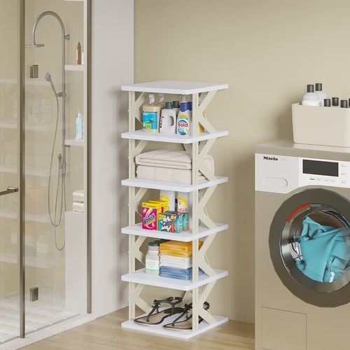4/5/6 Tier K-Shoe Rack Storage Organizer DIY Adjustable Shoe Shelf Space Saving - Picture 5 of 22