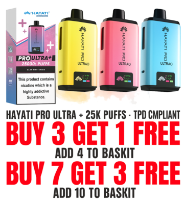 hawcos lost mary button Hayati Pro Ultra Plus Pod Kit 25000 Puffs 25K Rechargeable Prefilled Device  UK