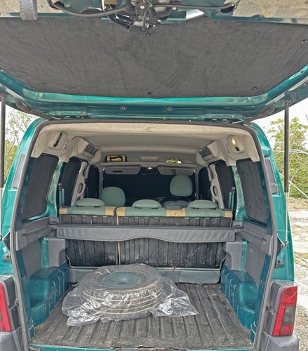 PARE-CHOC ARRIÈRE NOIR Peugeot Traveller Chassis Court Depuis 2016 EUR