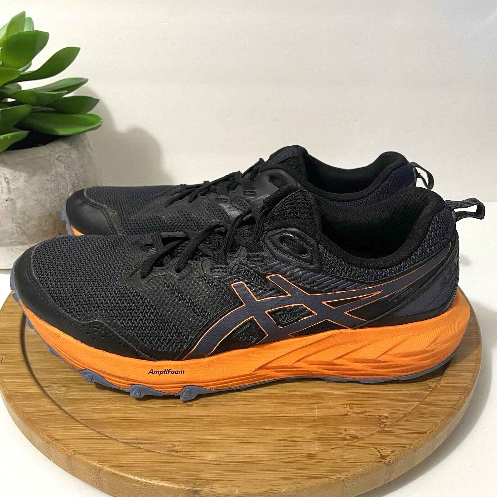 Scarpe da corsa uomo Asics Gel Sonoma 6 sneakers sportive nere indaco nebbia taglia 9