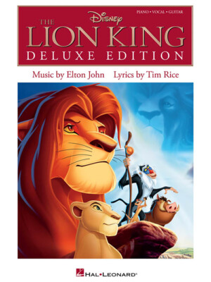 The Lion King - Deluxe Edition Piano/Vocal/Guitar Songbook