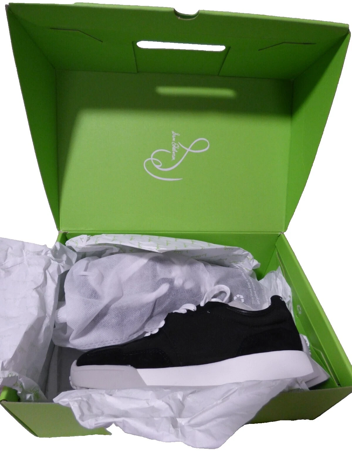 Sam Edelman Black Suede Athletic Shoes for Women