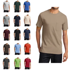 Mafoose Men's Essential T Shirt with Pocket PC61P