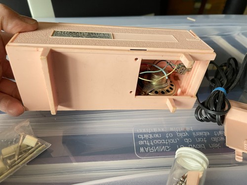 Vintage Girl's 1950s National Panasonic Radio Parts AS Is Great Project - Picture 8 of 9
