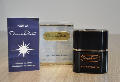 Oscar de la Renta POUR LUI EDT 60ml Splash, Vintage, Very Rare, New | eBay