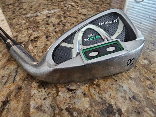 RH Nickent 4DX CB 8-Iron with a Nickent SR3 by UST Regular-Flex Graphite Shaft - Picture 2 of 13