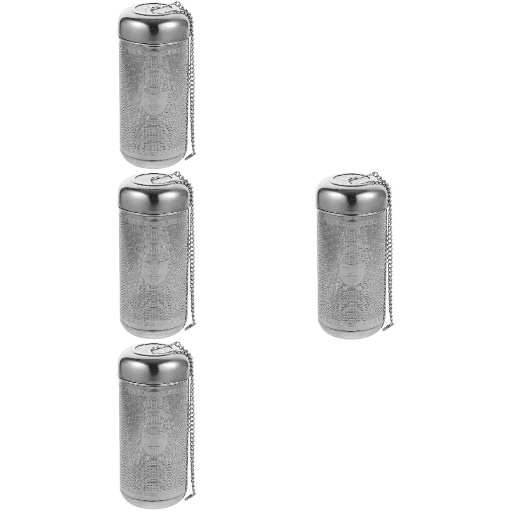 4 Stück Gewürzkörbe für Suppe, Teesieb, chinesische Medizin, Netzsieb,