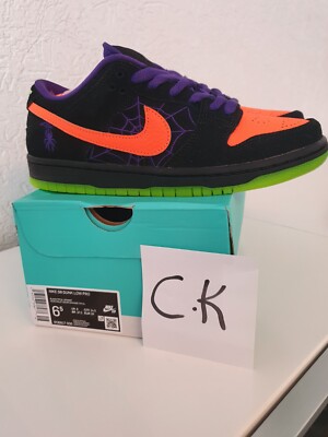 Nike SB Dunk Low Night of Mischief Halloween 2019 US 6.5 EU 39
