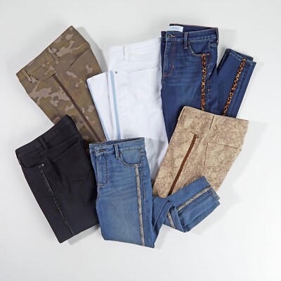 SkinnyGirl Broadway High-Rise Side Stripe Skinny Jeans - Misses/Women's