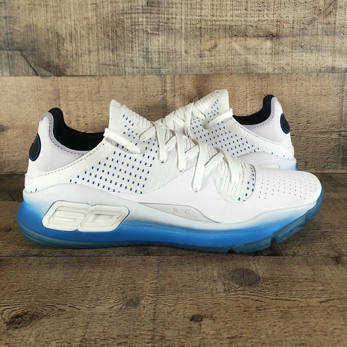 RARE SAMPLE Under Armour Curry 4 Low 3021707 102 Mens Size 10 eBay