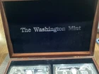 1997 Washington Mint Federal Reserve Note Set of 7 Silver Bars    CC0103