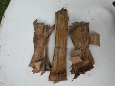 NATURAL DRIED BANANA LEAVES Organic Bio Film Shrimp Aquarium