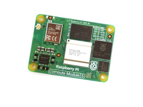 Raspberry Pi Compute Module 5 4GB RAM 32GB eMMC WiFi Bluetooth - Bild 2 von 5