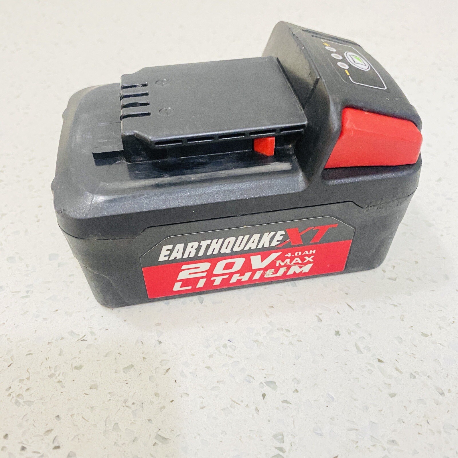 Earthquake XT 20v lithium ion battery 4.0 AH Tested Work And Charges eBay