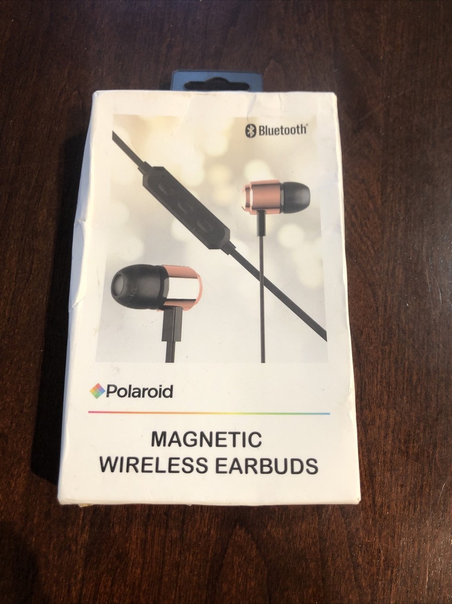 Neckband Earbuds Polaroid Magnetic Wireless Earbuds Polaroid