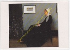 CP PAINTING JAMES MAC NEILL WHISTLER Arrangement in Grey and Black n1 Mother