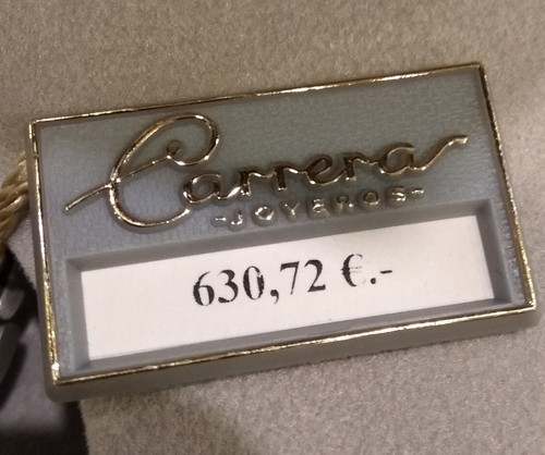 Reloj CARRERA Joyeros. Precio original 630 €. Correa acero. - Imagen 5 de 5