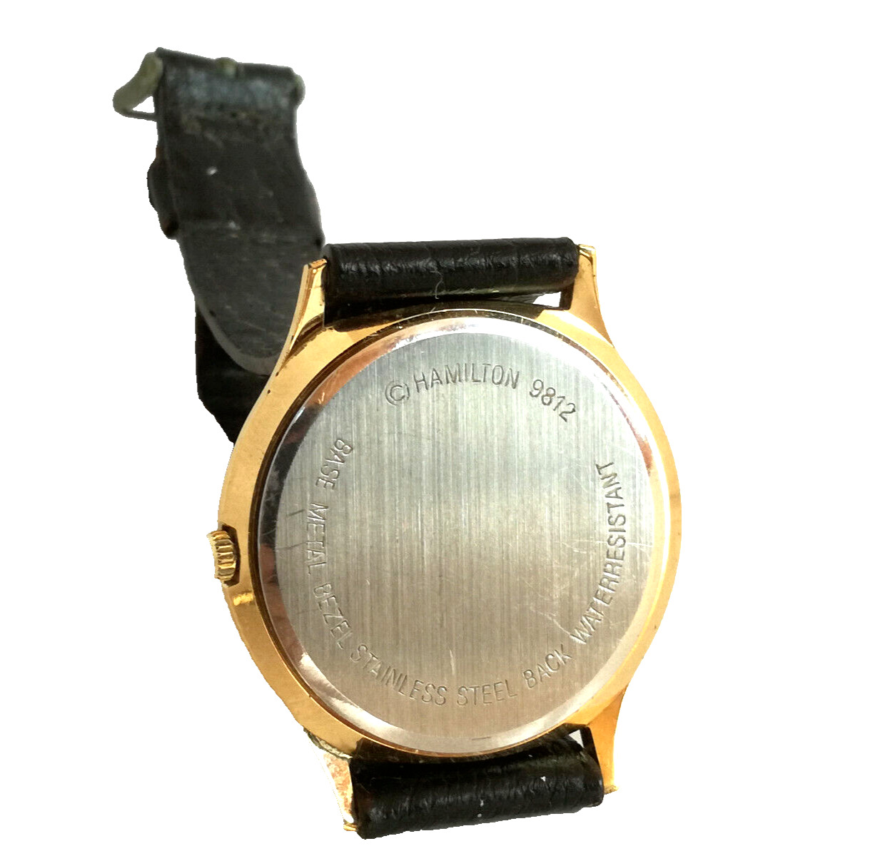 HAMILTON 9812 - PATTERSON M.S.A.CHAMPS Sammelwürdige Armbanduhr Datum / Date