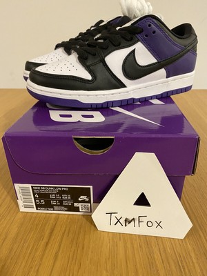 dunk sb low court purple