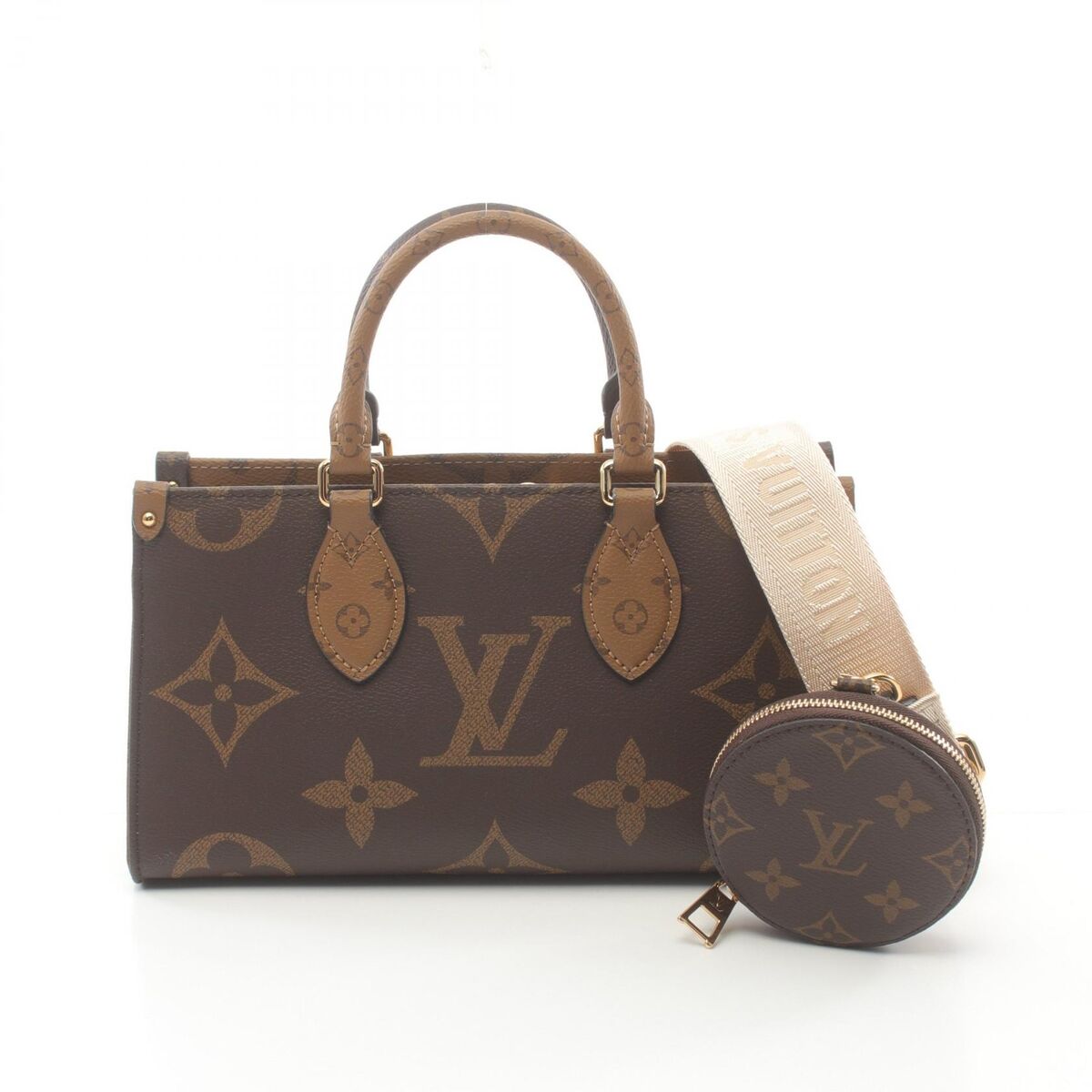 LOUIS VUITTON On the Go EW 2way Handbag M46653 Monogram LOUIS VUITTON On the Go EW 2way Handbag M46653 Monogram