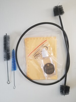 Cecilio Trumpet Cleaning & Care Kit with Valve Oil and Accessories