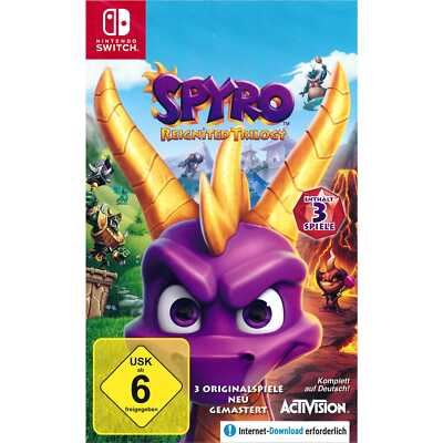 Spyro 1 2 3 Reignited Trilogy Nintendo Switch/Lite/OLED Spiele Trilogie NEU&OVP