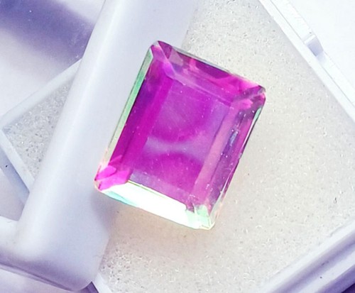 Emerald Shape Mystic Opal 5.20 Ct Loose Gemstone With Free Gift - Picture 5 of 8