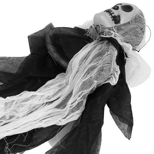 2 Piezas Halloween Silencioso Colgado Fantasma Colgante Decoración Truco Accesorios - Imagen 9 de 12