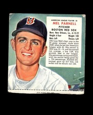 1954 Red Man Set-Break #AL8 Mel Parnell LOW GRADE (crease) *GMCARDS*