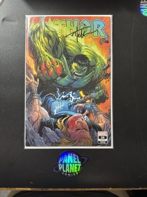   Thor #26 Variant | Tyler Kirkham Signed | Hulk vs Thor Battle Cover | VF/NM