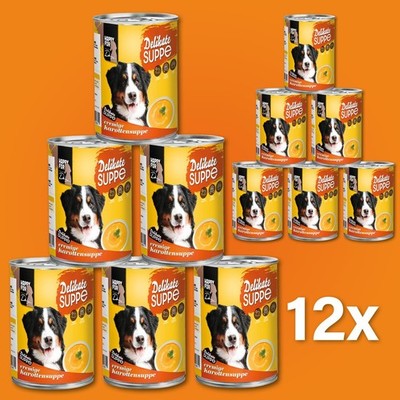 HAPPY FOR Dogs Delikate Cremige Karottensuppe 12 x 400g