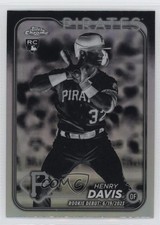 2024 Topps Chrome Update Rookie Debut Negative Refractor Henry Davis 1dh2