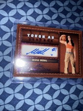 2025 leaf glory of the game nika muhl auto 14/15 tough as leather