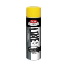 Krylon Industrial K00830108 Pavement Striping Paint, 18 Oz., Highway Yellow,