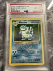 Pokemon Base Set 2 Holo Blastoise Holo 2 PSA 8