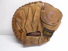 Vintage WILSON A2546 LEATHER CATCHERS MITT - Needs Oiling
