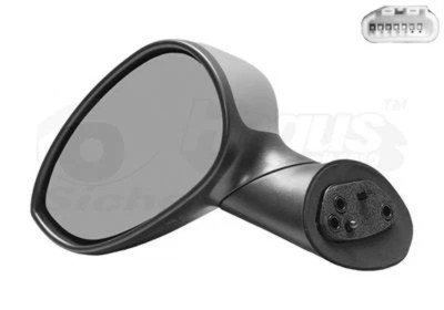 Für VAN WEZEL 1604817 EXTERIOR MIRROR FIAT 500 07/07-> LE