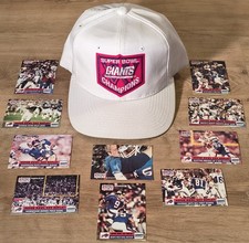 Vintage NY Giants 1991 Super Bowl XXV 25 Snapback Hat NFL Cap Retro Gently Used