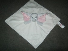 Matalan Disney Dumbo Welcome To The World White Blankie Soft Hug Toy.