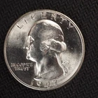 1947 *S* WASHINGTON SLVER QUARTER DOLLAR **NICE UNC COIN** FREE SHIPPING! C3589
