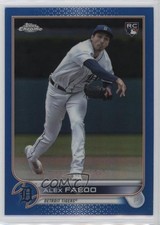 2022 Topps Chrome Update Blue Refractor 48/199 Alex Faedo #USC196 d4v