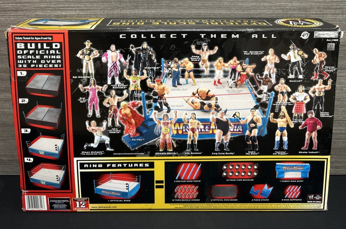 WWE ジャックス製　オフィシャルスケールリング　ステップ付 WWE ジャックス製 オフィシャルスケールリング ステップ付 WWE