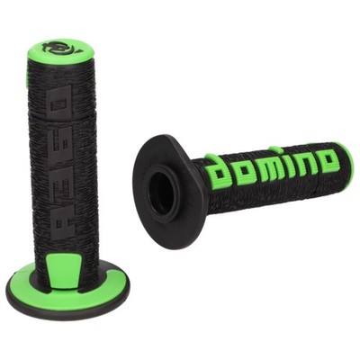 Griffgummis Griffe Satz Domino A360 Off-Road schwarz/ grün - Roller, Quad, ATV