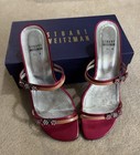 Last chance! Stuart Weitzman strappy kitten heels. Size 9.5 M. Original box. — photo 3