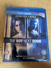 The Boy Next Door UK Blu Ray NEW & SEALED Jennifer Lopez Thriller