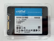 Crucial BX500 SSD 1TB 2.5 Zoll SATA 6Gb/s (CT1000BX500SSD1) 1 TB