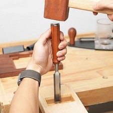 20MM Solid Wood-Handled Chisel for Woodworking and Carving&mdash;Carpenter's Tool