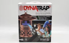 DynaTrap Insect Trap 1/2 Acre Coverage Black Outdoor UV Ray Attraction DT1100