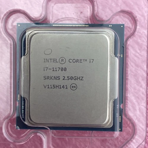Intel 8 Core i7-11700 CPU Processor 2.50GHz FCLGA1200 SRKNS